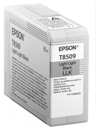 EPSON ink čer ULTRACHROME HD \"Kosatka\" - Light Light Black - T850900 (80 ml)