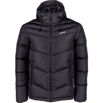 HEAD pánská zimní bunda s kapucí LUBAN velikost L - černé provedení