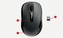 Microsoft myš L2 Wireless Mobile Mouse 3500 Mac/Win USB Black