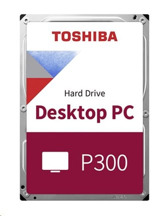 TOSHIBA HDD P300 Desktop PC (CMR) 2TB, SATA III, 7200 rpm, 64MB cache, 3,5\", RETAIL