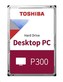 TOSHIBA HDD P300 Desktop PC (CMR) 2TB, SATA III, 7200 rpm, 64MB cache, 3,5\", RETAIL
