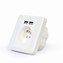 GEMBIRD nabíječka USB, elektrická zásuvka 230V, 2400mA, 2x USB, bílá