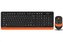 A4tech FG1010 FSTYLER set bezdr. klávesnice + myši, oranžová barva