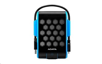 ADATA Externí HDD 1TB 2,5\" USB 3.1, DashDrive™ Durable HD720, G-sensor, modrý, (gumový, vodě/nárazu odolný)