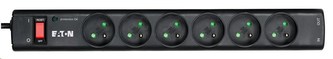 Eaton Protection Strip 6Tel@ FR, přepěťová ochrana, 6 zásuvek, 1m