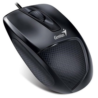 Myš "DX-150X", černá, drátová, optická, standardní velikost, USB, GENIUS