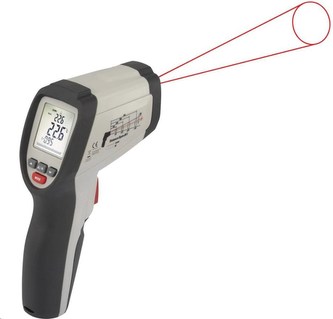 CONRAD IR teploměr Voltcraft IR-800-20C, Optika 20:1, -40 do 800 °C, pyrometr