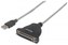 MANHATTAN Kabel / převodník USB - paralelní port 1,8m (USB AM / DB25F, IEEE1284)