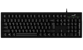 GENIUS klávesnice Smart KB-101/ Drátová/ USB/ černá/ CZ+SK layout/ SmartGenius App