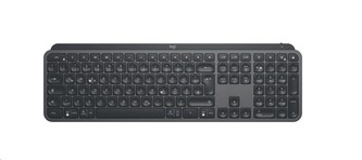 Logitech klávesnice MX Keys, Advanced Wireless Illuminated Keyboard, UK, Graphite