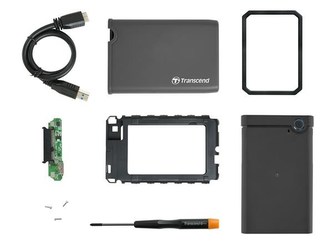 TRANSCEND SSD/HDD Upgrade Kit for 2,5\" discs, USB 3.0