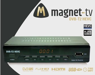 MAGNET-TV DVB-T2 HEVC (H.265) CZ DVB-T2