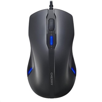 CHERRY myš MC 4000, USB, drátová, podsvícená (2 barvy), černá