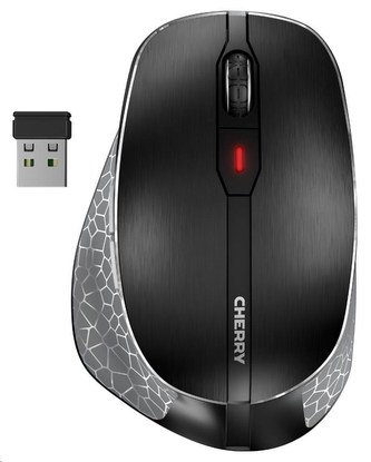 CHERRY myš MW 8 Ergo, bezdrátová, optická, USB