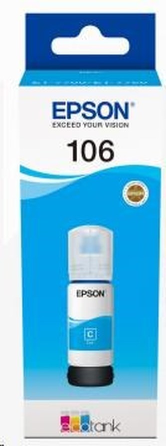 T00R240 Inkoust pro EcoTank L7160, L7180 tiskárny, EPSON, cyan, 70 ml