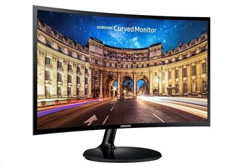SAMSUNG MT LED LCD 24\" C24F396 - prohnutý, VA, 1920x1080, 16:9, HDMI, 4ms