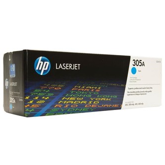 HP 305A Cyan LJ Toner Cart, 2 600 str, CE411A