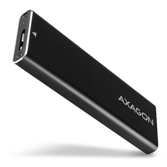 AXAGON EEM2-U3, USB3.0 - M.2 SATA SSD hliníkový box, délka 30 až 80 mm