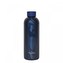Puro OPTIC STRIPE láhev z nerezové oceli, double wall, 500ml tmavě modrá
