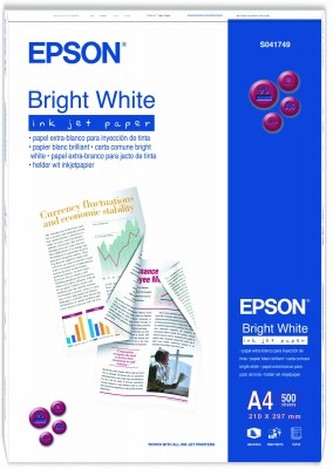 EPSON Paper A4 Bright White InkJet 90g/m2 (500 sheets)
