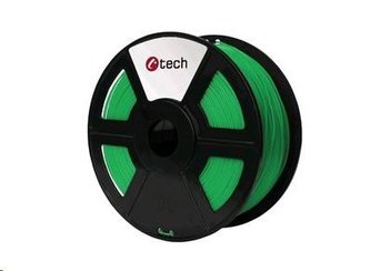 C-TECH Tisková struna (filament) HIPS, 1,75mm, 1kg, zelená