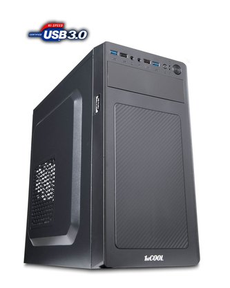 1stCOOL skříň STEP 3 ver.3 + čtečka karet, micro ATX, AU, USB 3.0, bez zdroje, Black