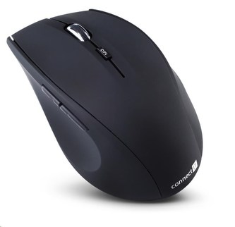 CONNECT IT Myš CI-61 bezdrátová, optická, USB s dongle, matná, černá