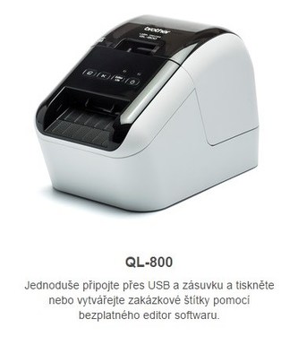 Tiskárna štítků "QL-800", BROTHER