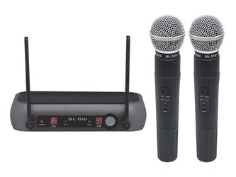 Mikrofon bezdrátový BLOW PRM 902 BLACK sada