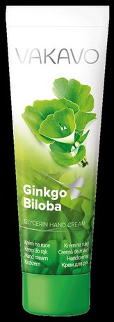Vakavo Gingko Biloba krém na ruce s glycerinem 100ml