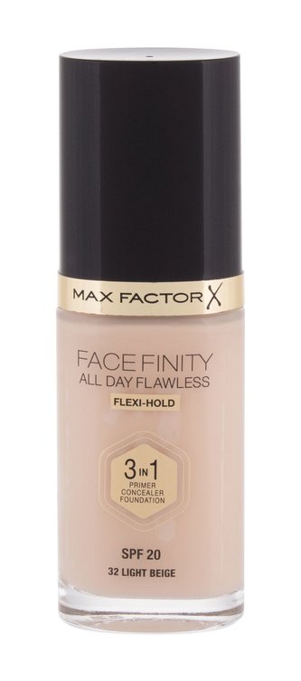 Max Factor Facefinity Makeup 3 in 1 30 ml 32 Light Beige SPF20 pro ženy