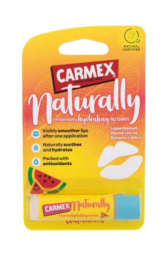Carmex Naturally Balzám na rty 4,25 g Watermelon pro ženy