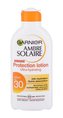 Garnier Ambre Solaire Opalovací přípravek na tělo Protection Lotion 50 ml SPF30 unisex