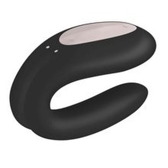 Satisfyer Párový vibrátor Double Joy Black unisex