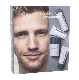 Dermalogica Discover Healthy Skin pleťový krém Skin Smoothing Cream 15 ml + pleťový čisticí olej Precleanse 30 ml + pleťový čisticí gel Special Cleansing Gel 15 ml + pleťový peelingový pudr Daily Microfoliant 13 g