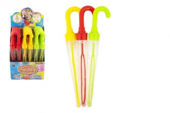 Bublifuk deštník plast 37cm 130ml