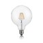 LAMPADINA CLASSIC E27 8W GLOBO D125 TRASPARENTE 4000K
