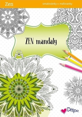 ZEN mandaly omalovánky/maľovanky