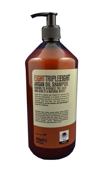 Triple Eight 1000ml šampon Arganový olej - pumpa
