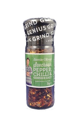 JO  MLÝNEK Szechuan Papper, Chilli & Ginger Grinder 35g