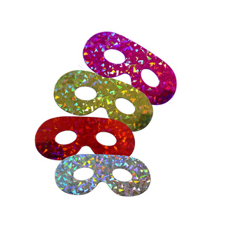 Škrabošky papírové hologram 4ks