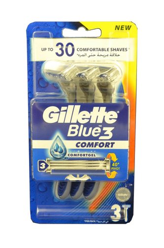 Gillette Blue III 3ks Comfort pohotová holítka