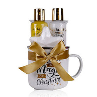 ACCENTRA Dárková sada tělové péče Winter Magic s plechovým hrnečkem woman