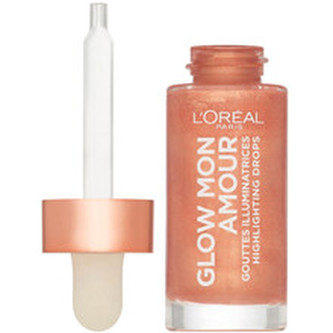 L´Oréal Paris Tekutý rozjasňovač Wake Up & Glow Mon Amour (Highlighting Drops) 15 ml Odstín Coconic Glow woman
