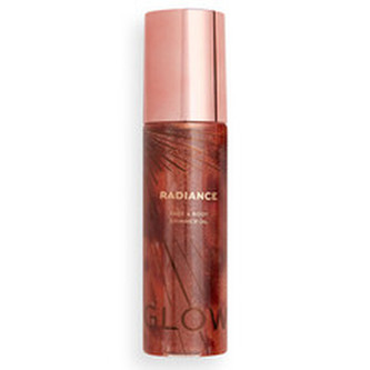Revolution Tekutý rozjasňovač Revolution Glow (Radiance Face & Body Shimmer Oil Bronze) 100 ml woman
