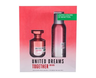 Benetton United Dreams toaletní voda 80 ml + deodorant 150 ml