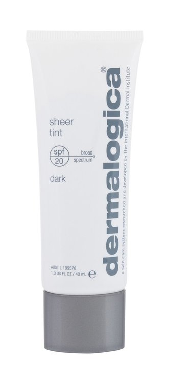 Dermalogica Sheer Tint Denní pleťový krém Lightly Tinted Moisturizer 40 ml Dark SPF20 pro ženy