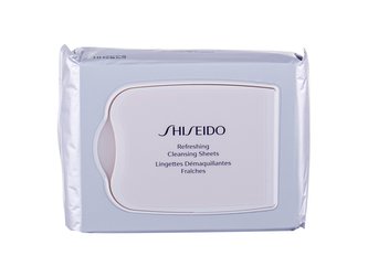 Shiseido Refreshing Cleansing Sheets Čisticí ubrousky 30 ks pro ženy