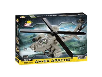 Stavebnice COBI 5808 Armed Forces AH-64 Apache, 1:48, 510 k