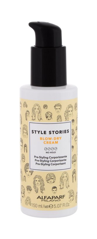 ALFAPARF MILANO Style Stories Pro tepelnou úpravu vlasů Blow-Dry Cream 150 ml unisex